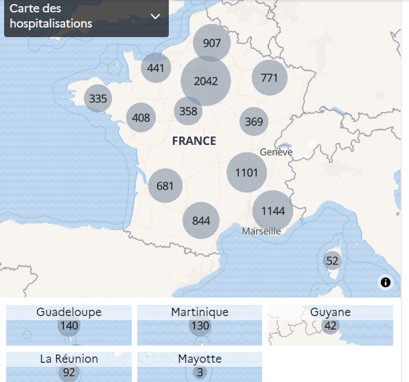 france - France - Bilan de la pandémie au 29 novembre Sans1447