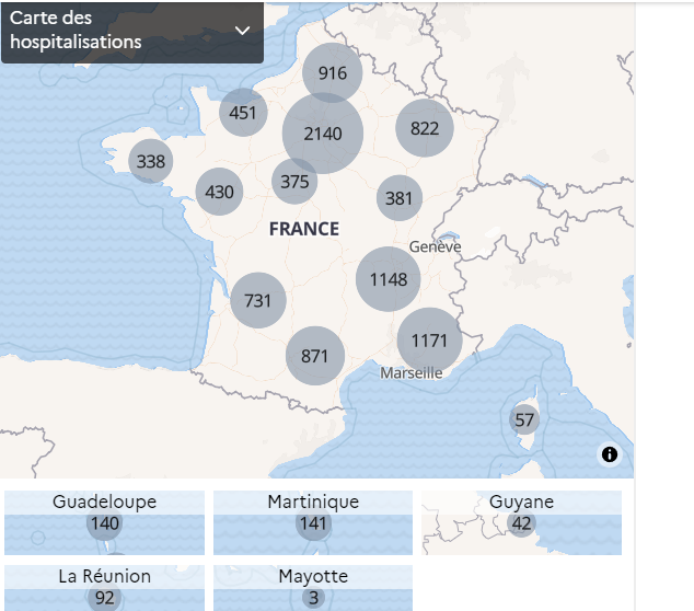 France - Bilan de la pandémie au 30 novembre Sans1450