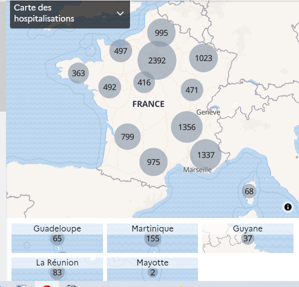 france - France - Bilan de la pandémie au 05 décembre Sans1469