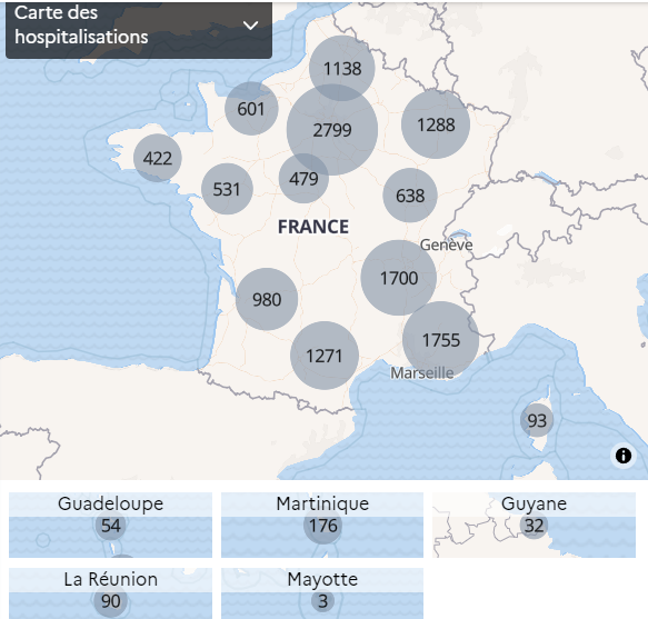france - France - Bilan de la pandémie au 12 décembre Sans1500