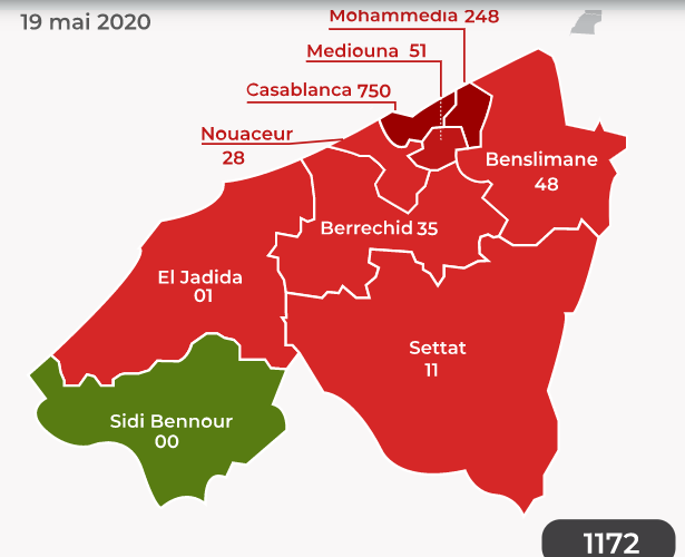 Maroc - Situation épidémique de la région Casablance-Settat et de ses provinces au 19 mai... Sans_385