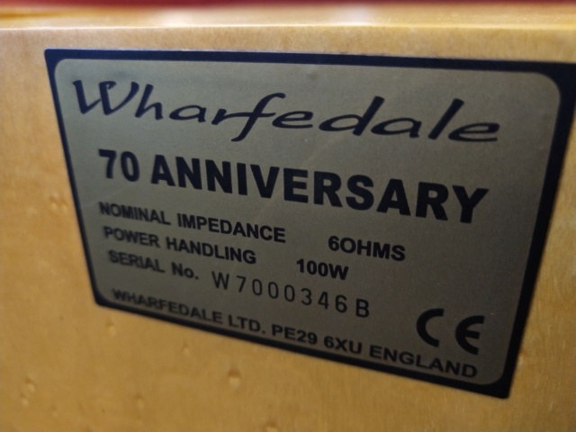 Wharfedale - 70th Anniversary - Bookshelf Speaker (Sold) Img_2159