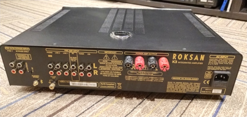ROKSAN - K3 - Integrated Amplifier  (Sold)  Img_2366
