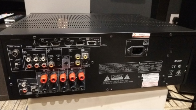 Denon - AVR-1312 - 5.1 Channel AV Receiver (Used)(Sold) Img_2399