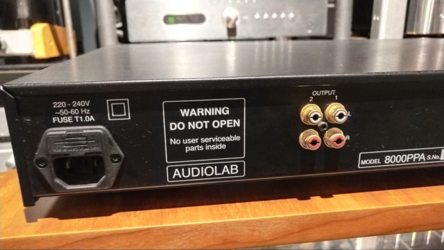 Audiolab - 8000PPA - MM/MC Phono Stage . (Used) Img_2404