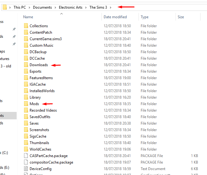 sims 3 cc folder sims 3 cc folder