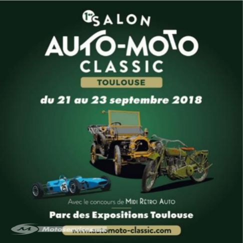 Salon Auto-Moto Classic 2018 : 400 véhicules d’exceptions à Toulouse - 22 sept 2018-393