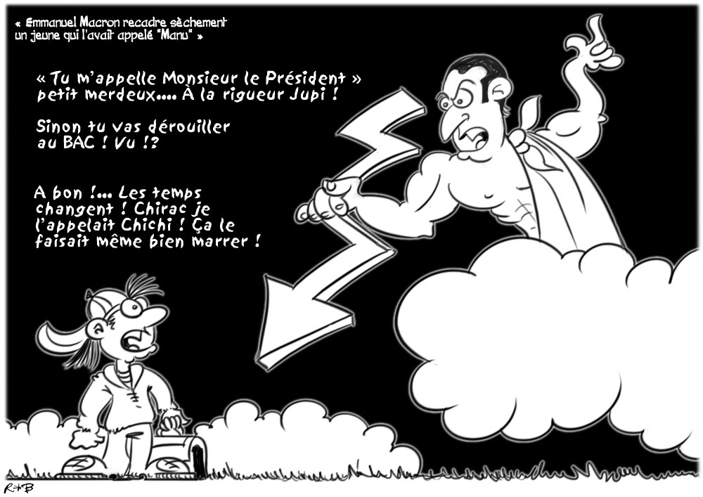 Actu en dessins de presse - Attention: Quelques minutes pour télécharger - Page 15 Macron12