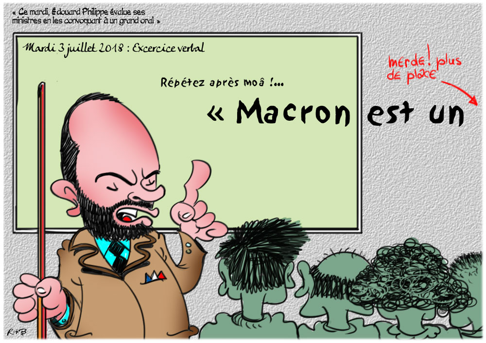 Actu en dessins de presse - Attention: Quelques minutes pour télécharger - Page 15 Macron17