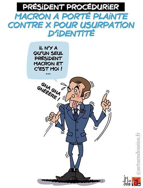 Actu en dessins de presse - Attention: Quelques minutes pour télécharger - Page 16 Macron40