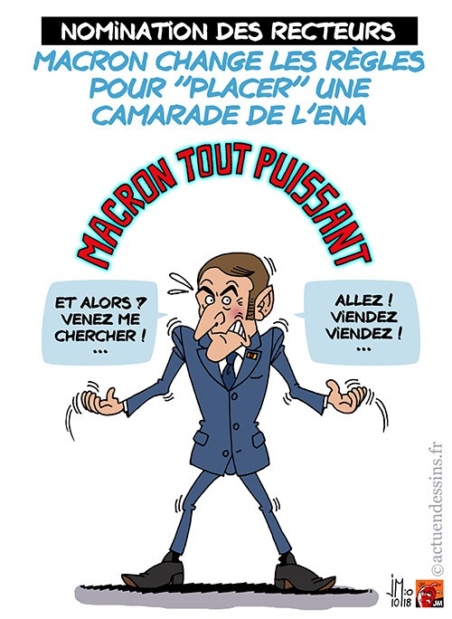 Actu en dessins de presse - Attention: Quelques minutes pour télécharger - Page 16 Macron52