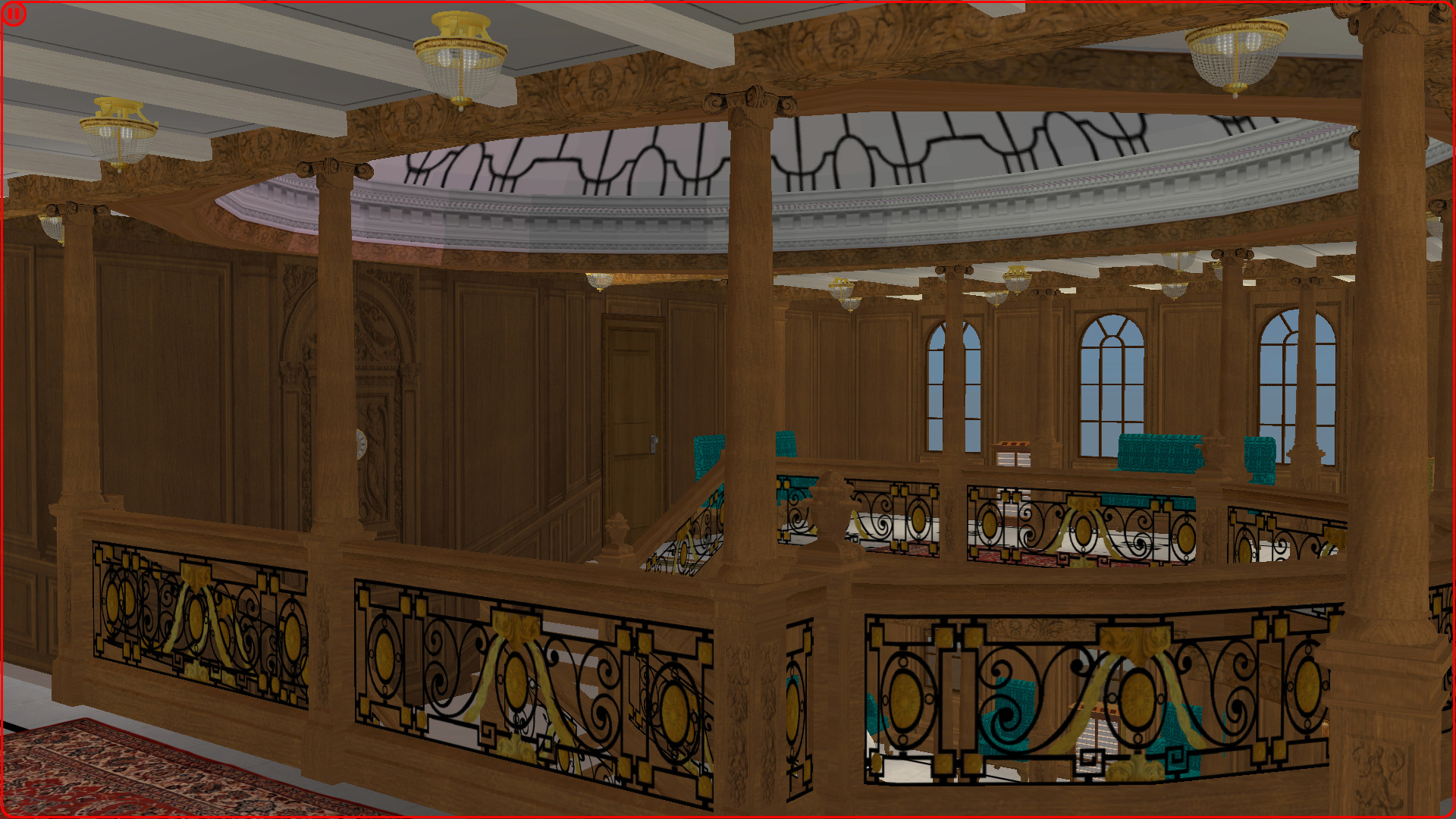 Mod The Sims Titanic Wip Grand Staircase Completed 12 12 18 Mod The Sims Titanic Wip Grand Staircase Completed 12 12 18