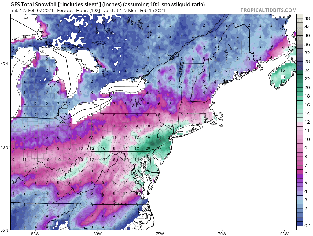 Back to Back Snow Events FEB 9th-11th Gfs_as10