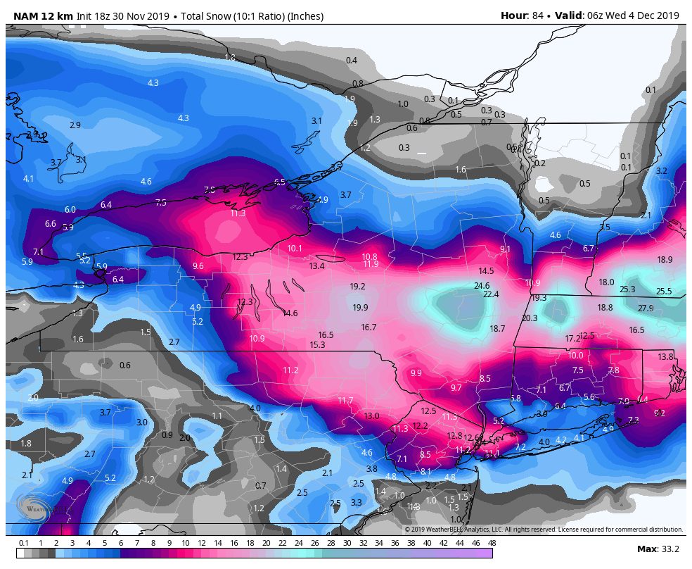 December 1st-2nd Winter Storm - Page 2 Nam-2110