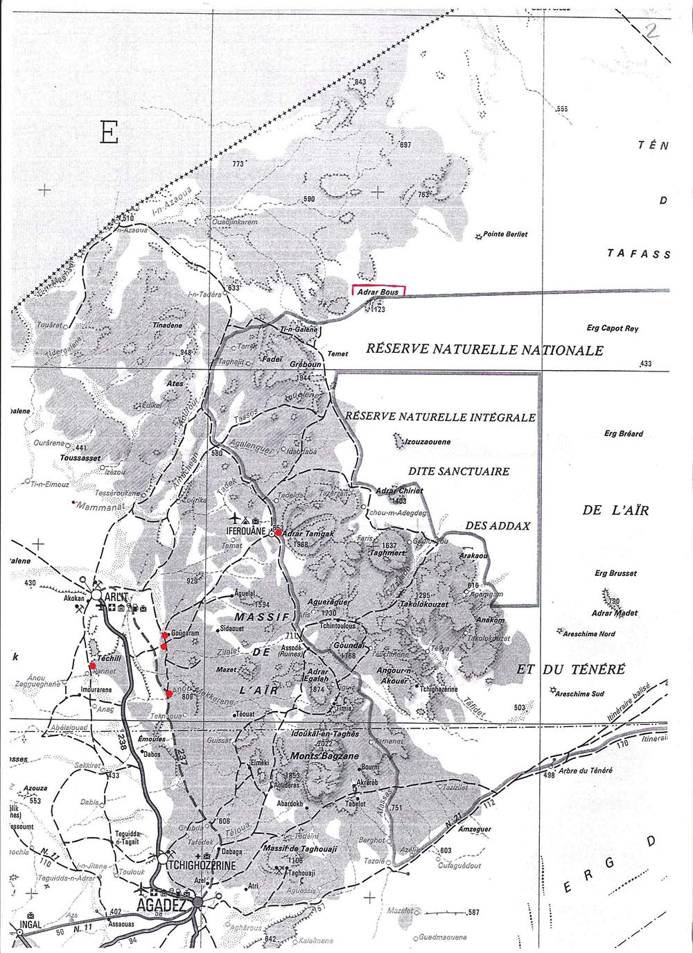 Prionien intéressant du Niger Carte_21