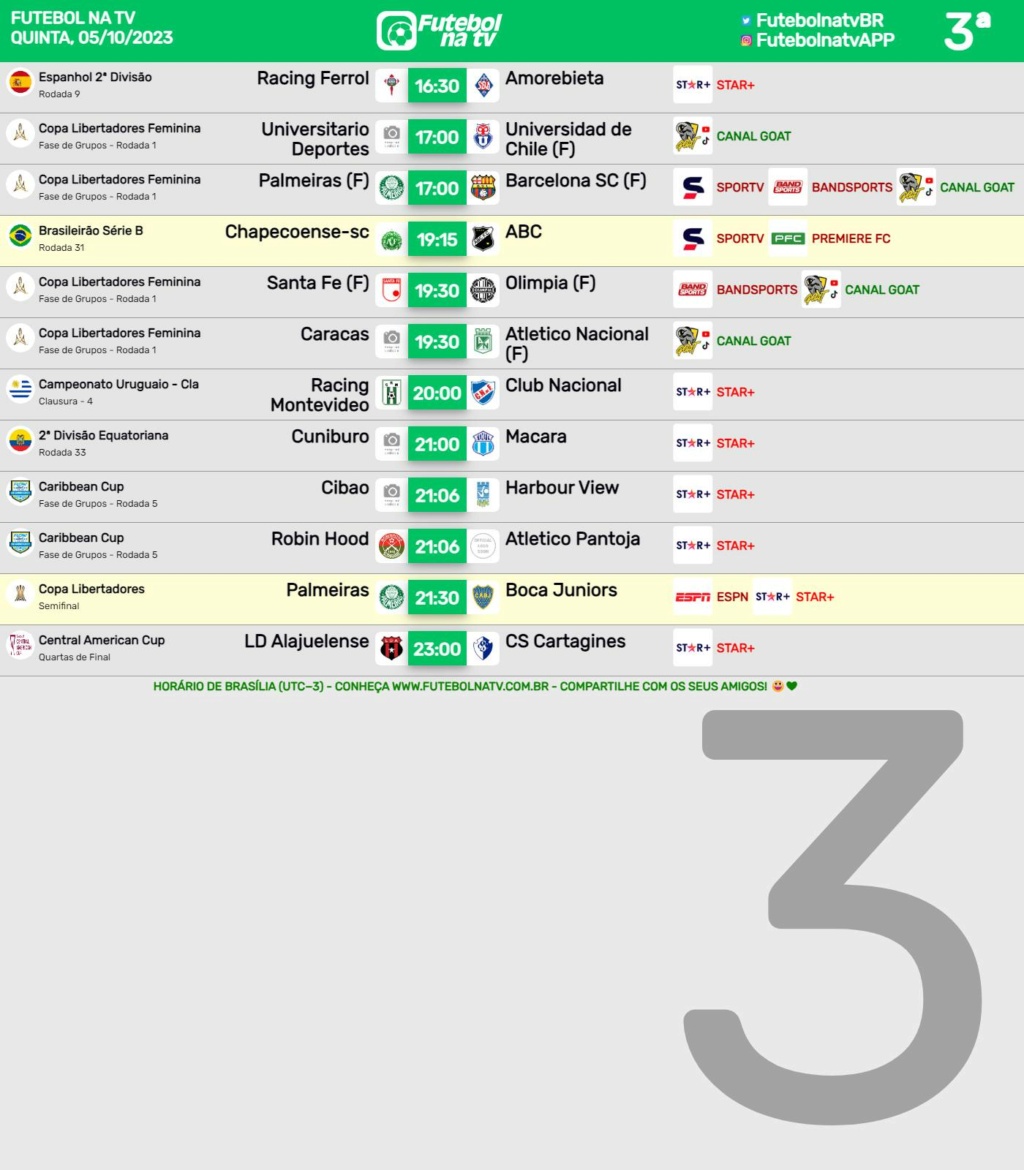 Agenda Esportiva (TV Aberta, Fechada, Streaming) - Página 4 Futeb337