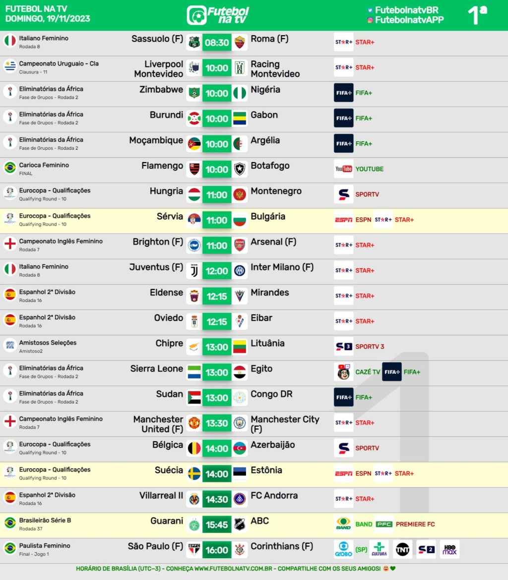 Agenda Esportiva (TV Aberta, Fechada, Streaming) - Página 5 Futeb409