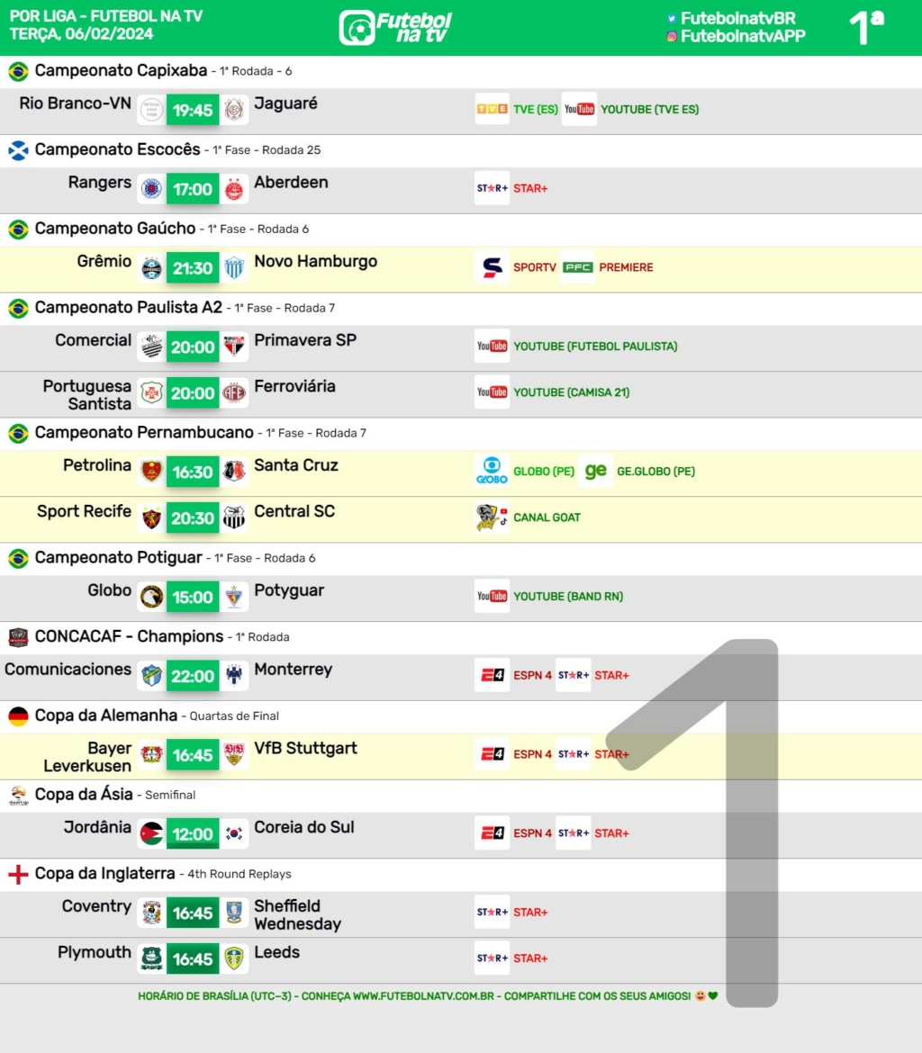 Agenda Esportiva (TV Aberta, Fechada, Streaming) - Página 7 Futeb518