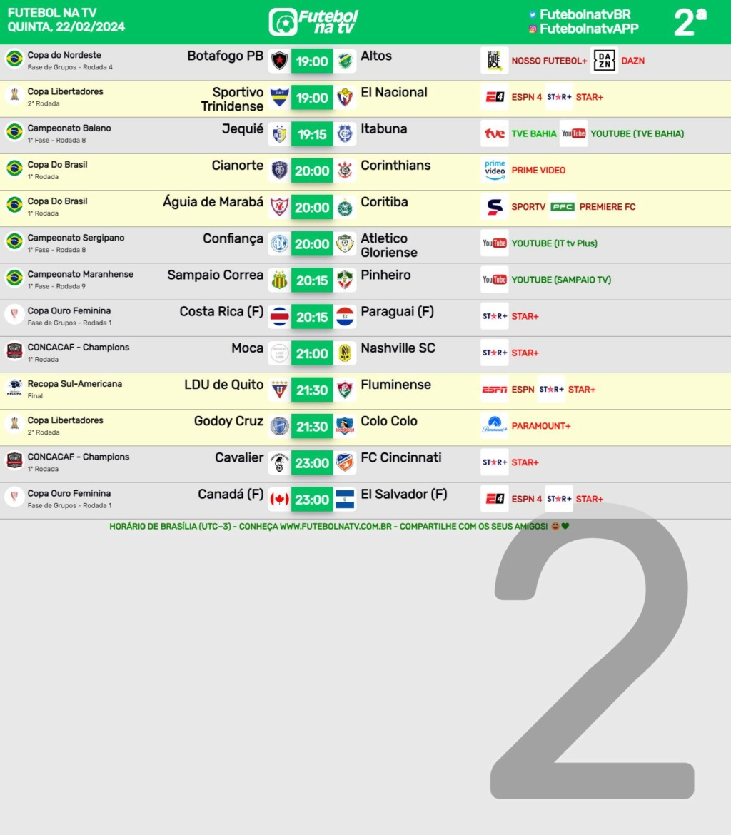 Agenda Esportiva (TV Aberta, Fechada, Streaming) - Página 7 Futeb546