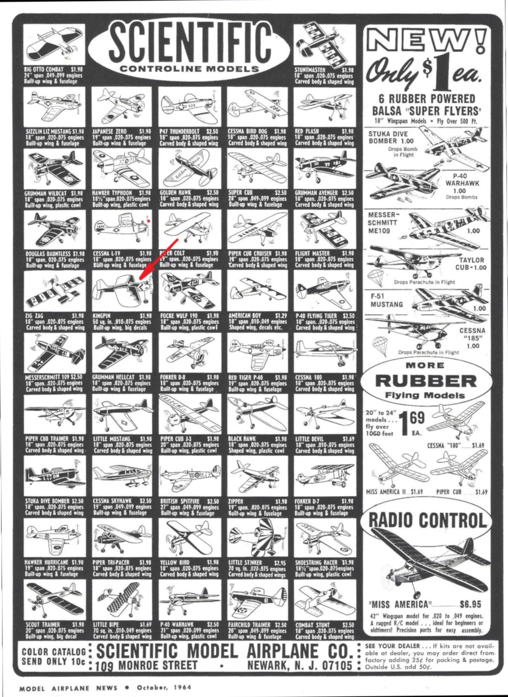 Scientific P-38 plans wanted 2018-133