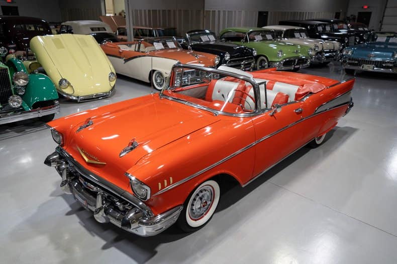 Un plus neuf que neuf....Chevrolet Bel Air Convertible 1957. 1957_c12