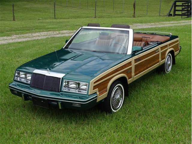 Chrysler LeBaron Mark Cross Town & Country Special Edition Turbo 1984. 1984_c34