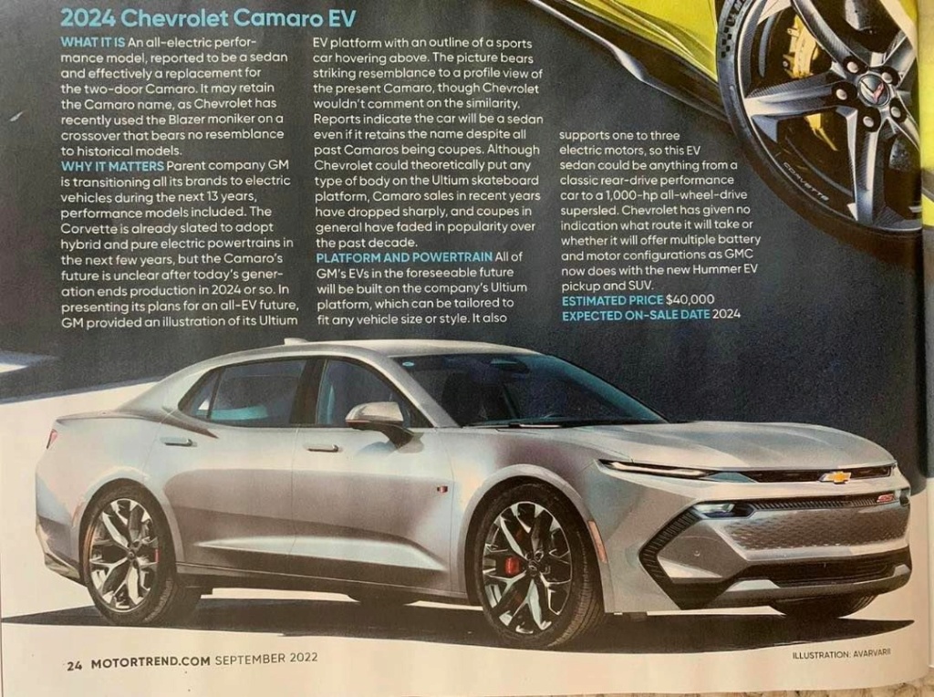 La prochaine Camaro pourrait être........une sedan....électrique !!! Camaro11