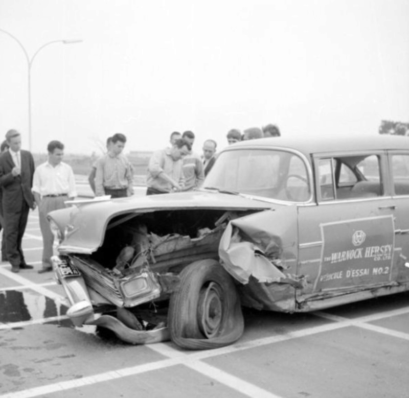 Accidents "simulés" (tests) sur métropolitain.....en 1962 !! Canvwq10