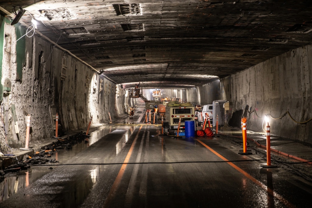 Réfection majeure du tunnel Louis-H.-La Fontaine en 77 photos. Hypoli10