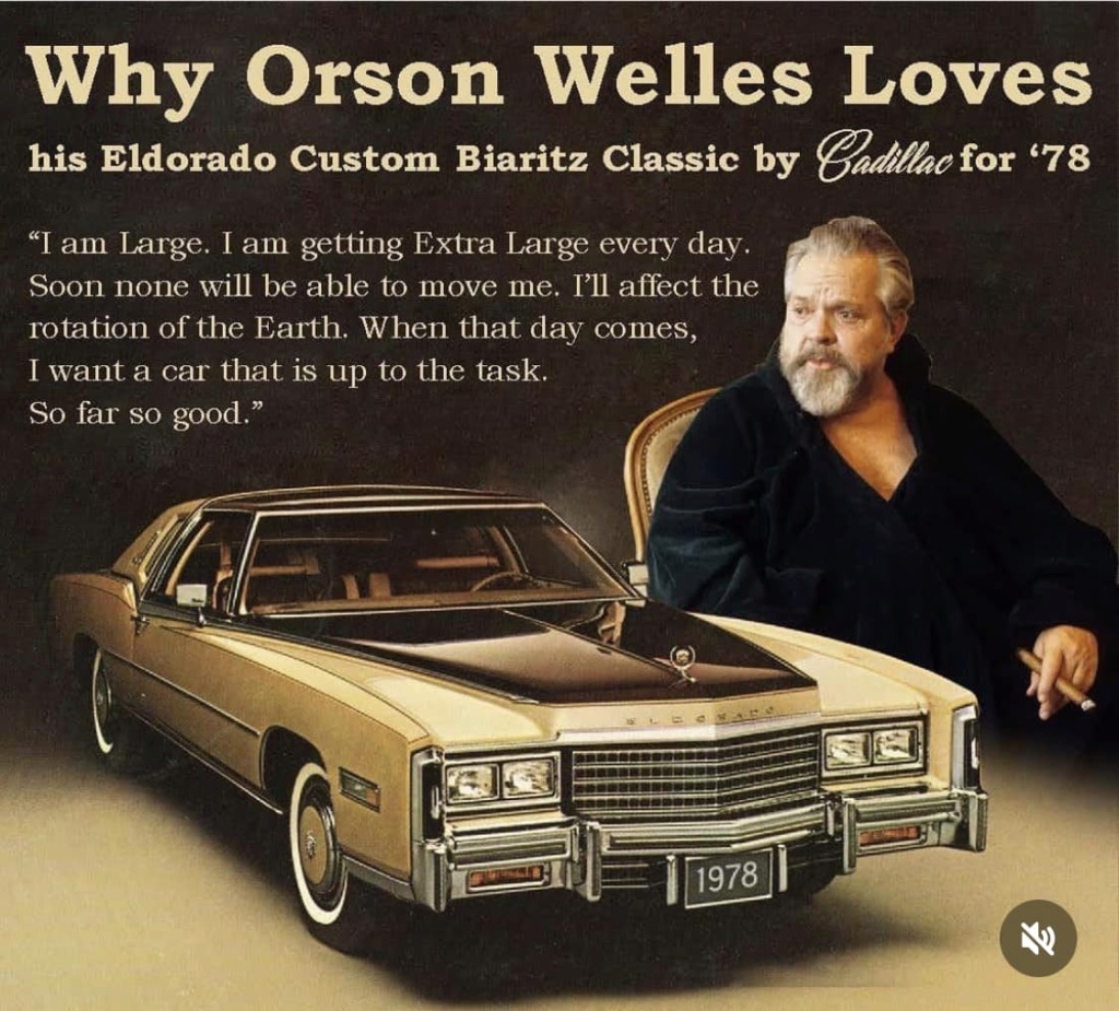 Photos d'hier : la Cadillac Eldorado à travers les années Orson10