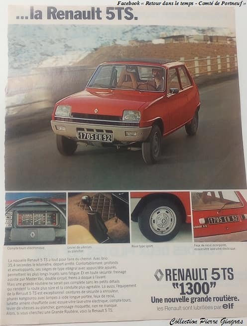 Publicité d'époque : Renault au Québec R510