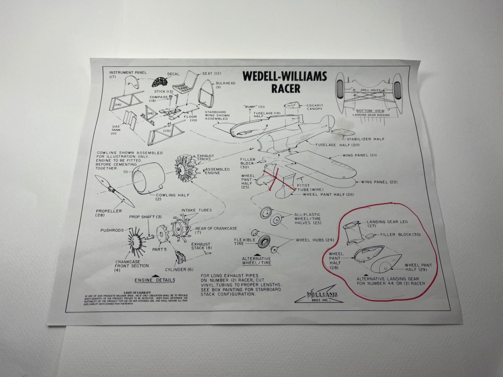 [WILLIAM BROTHERS - 1/32] Wedell Williams Img_7316