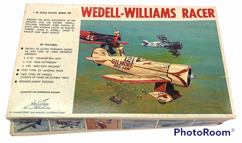 [WILLIAM BROTHERS - 1/32] Wedell Williams S-l16010