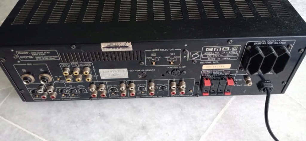 BMB DA-X2 Karaoke amplifier (used)(Sold) 20a22f11