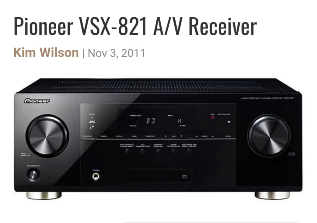 Pioneer VXS-821-K Surround amplifier  （Sold） Whatsa15