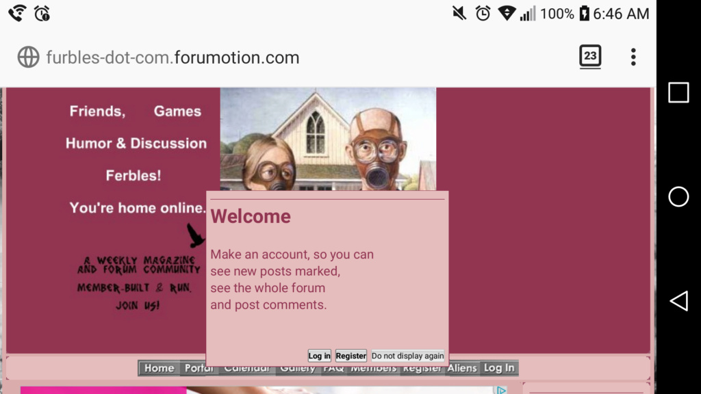 Why has my forum vanished? Screen43