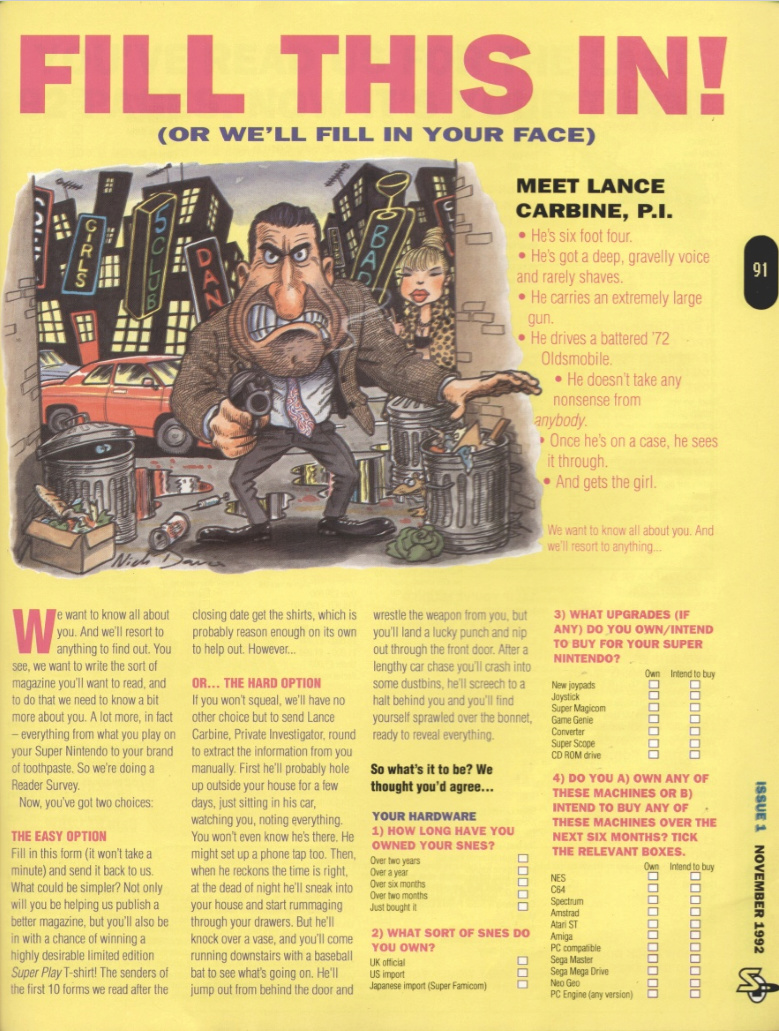 October 1992 - Enter the SNES Reader10