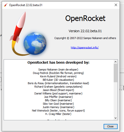 Nouvelle version d'Openrocket  Openro10