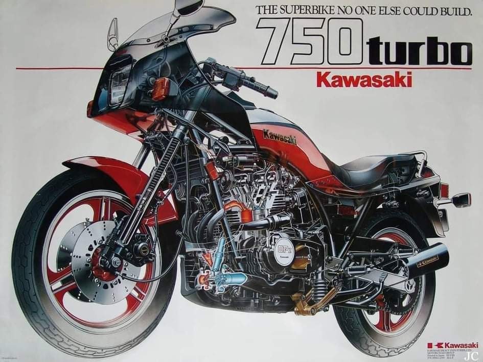  essai Kawasaki ZX 750 Turbo  24472810