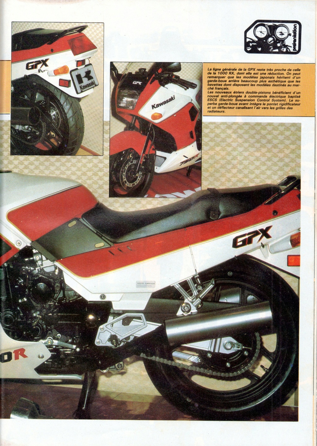 Essai MR 2756 Kawasaki GPX 750R  Essai124
