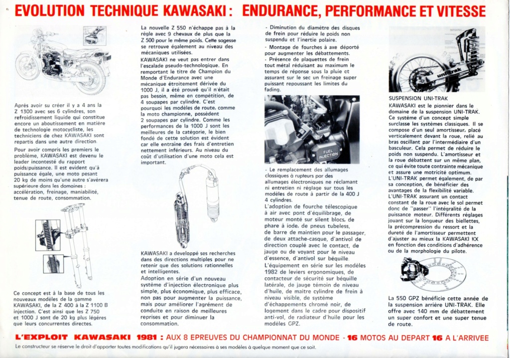 Brochures et Publicités sur les KAWASAKI KZ/Z   70/80'S - Page 3 Kawasa28