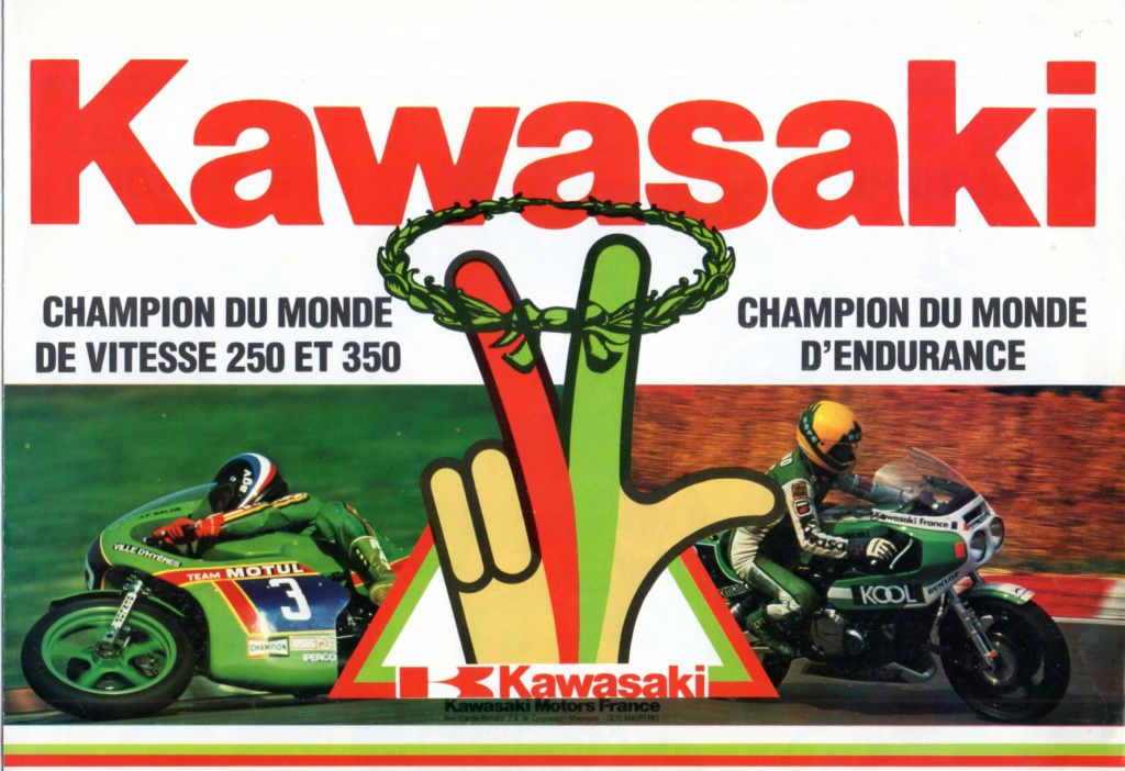 Brochures et Publicités sur les KAWASAKI KZ/Z   70/80'S - Page 3 Kawasa29