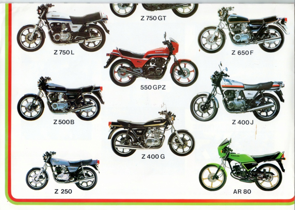 Brochures et Publicités sur les KAWASAKI KZ/Z   70/80'S - Page 3 Kawasa33