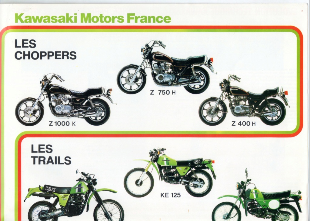 Brochures et Publicités sur les KAWASAKI KZ/Z   70/80'S - Page 3 Kawasa34