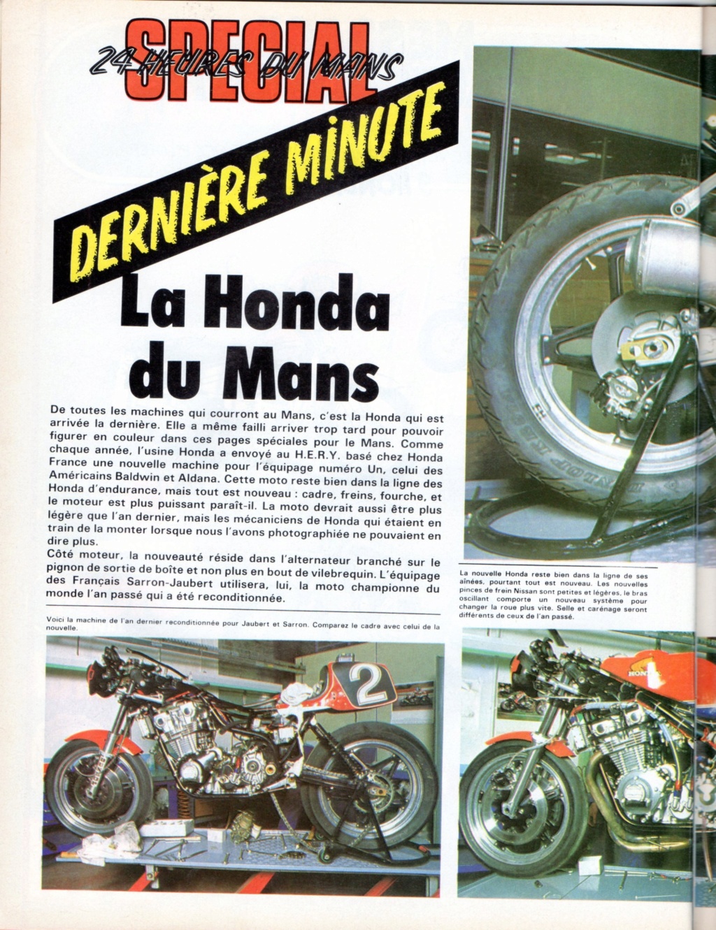 Spécial 24H du Mans 1981 les Honda Mj_50413