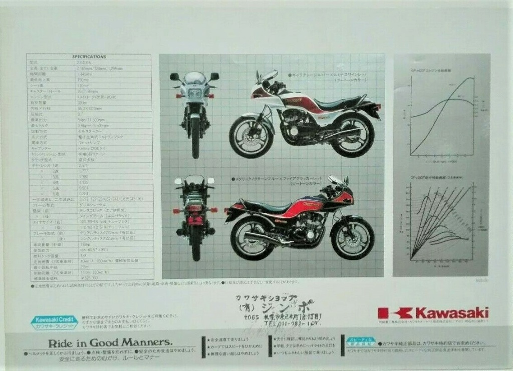 Brochures et Publicités sur les KAWASAKI KZ/Z   70/80'S - Page 3 S-l16093