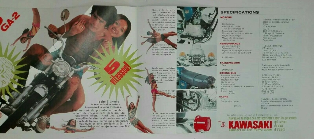 Brochures et Publicités sur les KAWASAKI KZ/Z   70/80'S - Page 3 S-l16107