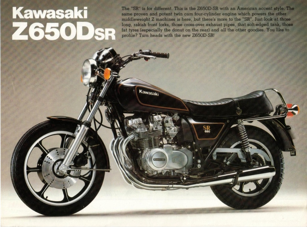 Brochures et Publicités sur les KAWASAKI KZ/Z   70/80'S - Page 3 Z650sr14