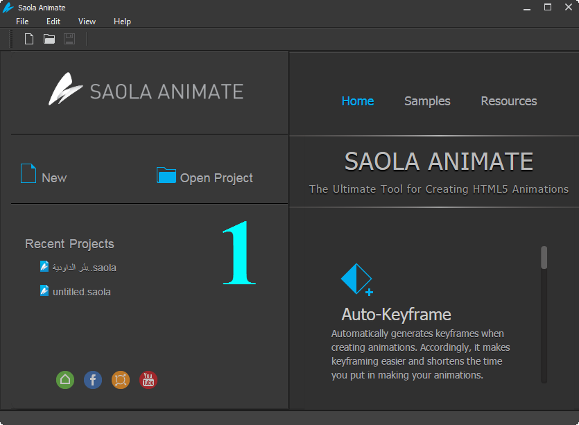 ترجمة برنامج Saola Animate Pro 2.7.1 110