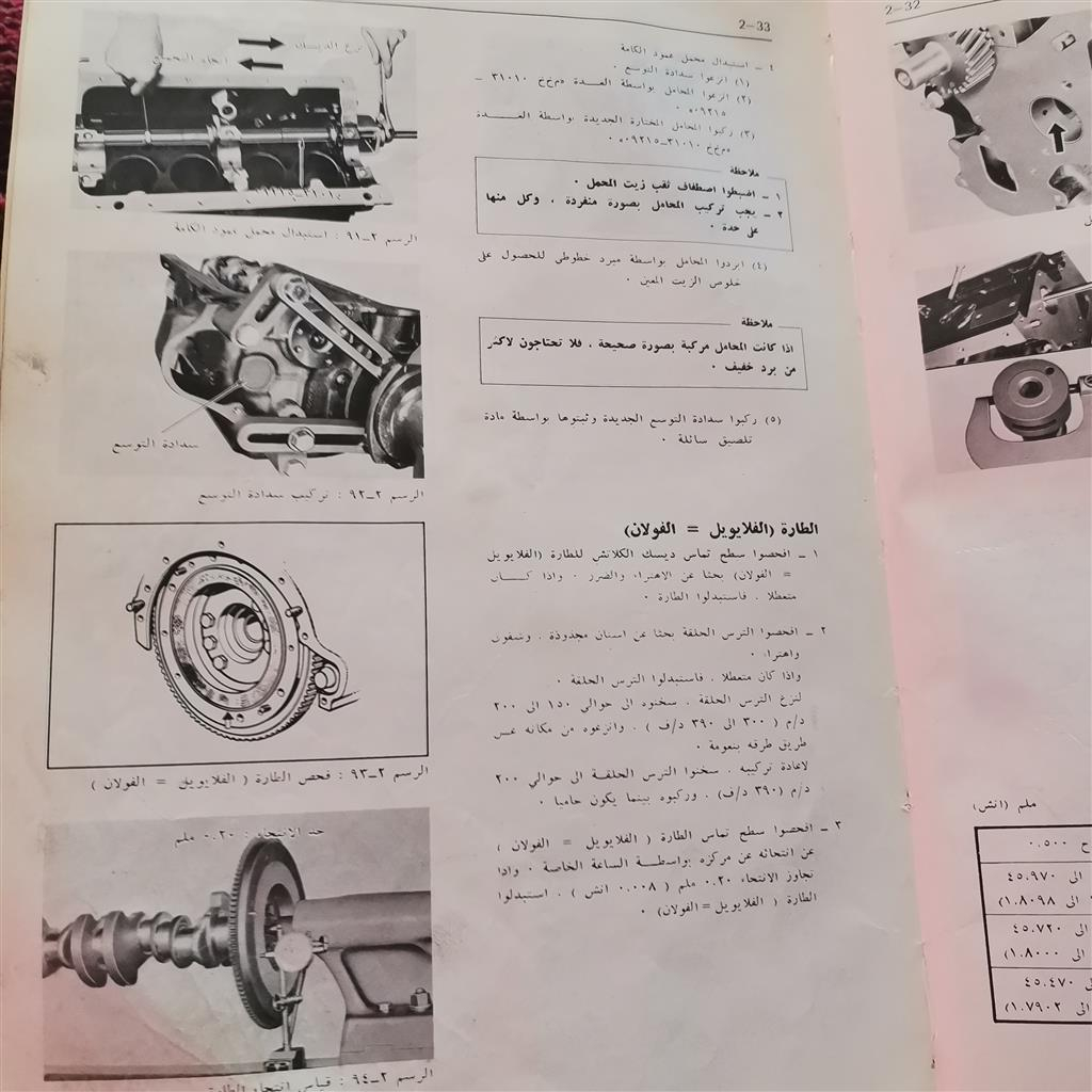 كتاب من شركة تويوتا لصيانة سيارة هاي لوكس ماتور R12 بالعربي المحرك -2 Aaya_116